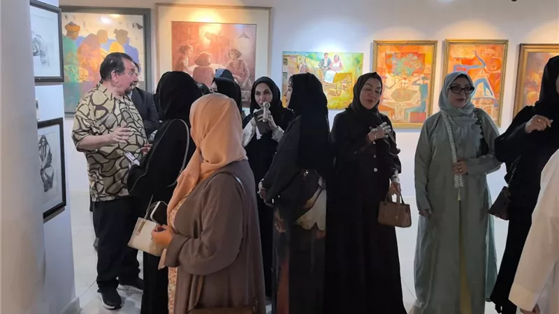 «إبداعات مصرية معاصرة».. الفن التشكيلي المصري يتألق في أتيليه جدة