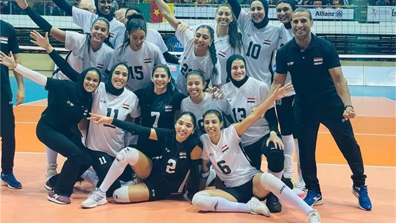 سيدات مصر إلى نهائي أمم أفريقيا للطائرة بعد اكتساح رواندا 3-0