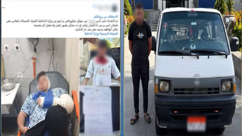 عصا خشبية وجرح قطعي بالرأس.. ضبط سائق تعدي على طالب بمدينة نصر  