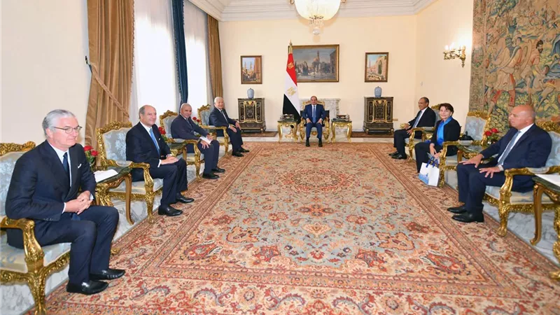 السيسي يدعو رئيسة وزراء إيطاليا لزيارة مصر ويشيد بتطورالعلاقات بين البلدين