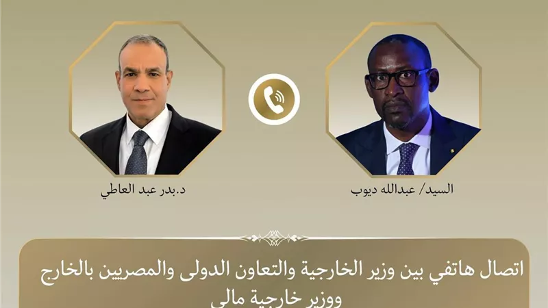 وزيرا خارجية مصر ومالي يبحثان تعزيز العلاقات وتطورات الأوضاع في الساحل