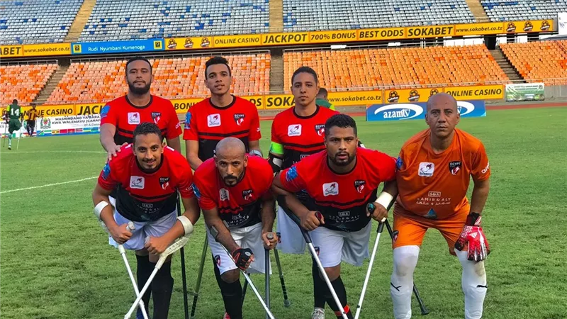 الفراعنة أبطال روسيا.. منتخب مصر للساق الواحدة يحصد اللقب بثلاثية نظيفة
