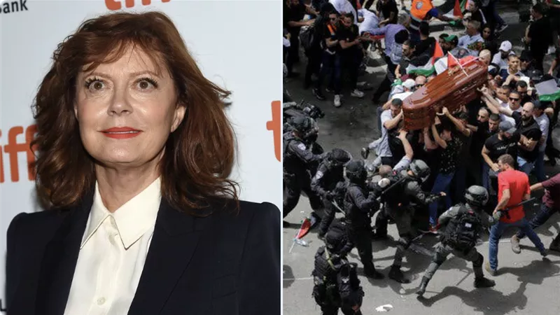 سوزان ساراندون في فينيسيا: مواقفي المؤيدة لفلسطين تحرمني من أدوار سينمائية