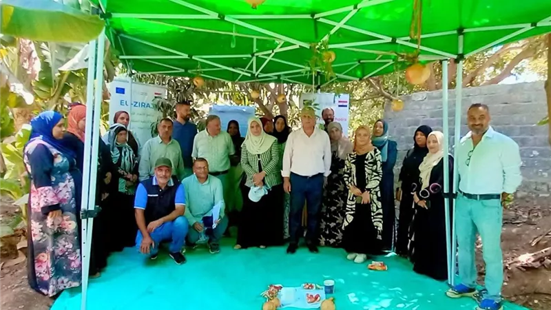 وفد الاتحاد الاوروبى للتنمية يطرح برامج جديدة لدعم المزارعين  بأسيوط