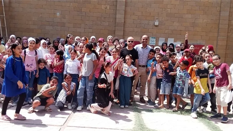 رحلة البحث عن القدوة.. أطفال المنيب في ضيافه متحف الفن المصري الحديث