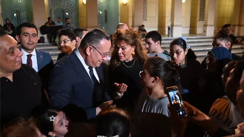 وزير الثقافة يتفقد الاستعدادات النهائية لافتتاح ملتقى «أولادنا»
