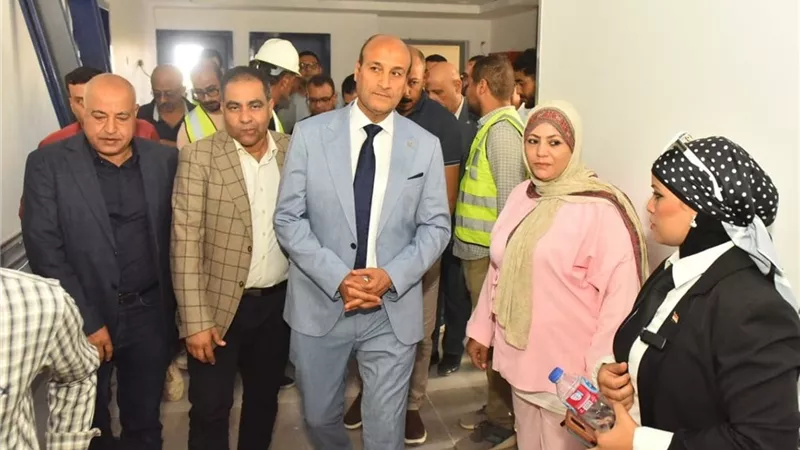 محافظ أسيوط يتفقد مستشفى ساحل سليم المركزي الجديد.بتكلفة 850 مليون جنيه 