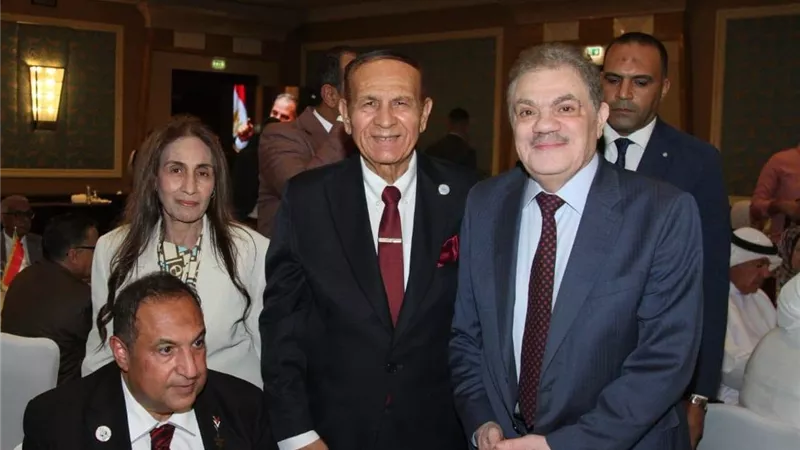 السيد البدوي ومحلب وعلي عبد العال يحضرون احتفالية اليوم العالمي للقانون