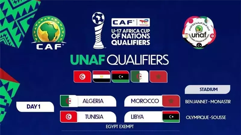 إعادة قرعة تصفيات شمال أفريقيا لمواليد 2010 بعد عودة المغرب ومصر