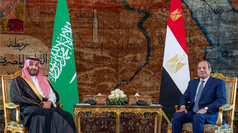  مباحثات مصرية سعودية تتناول أمن الملاحة البحرية وتطورات الشرق الأوسط