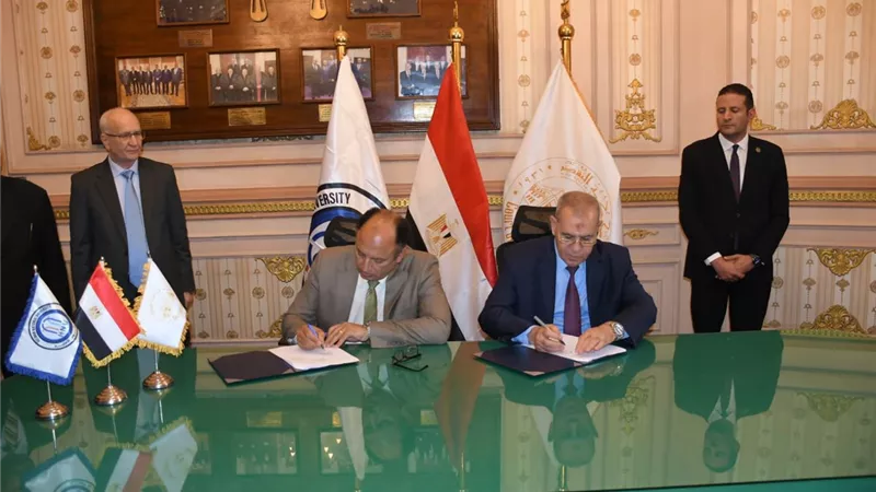 بروتوكول تعاون بين مجلس القضاء الأعلى وجامعة حلوان الأهلية لتعزيز التدريب 