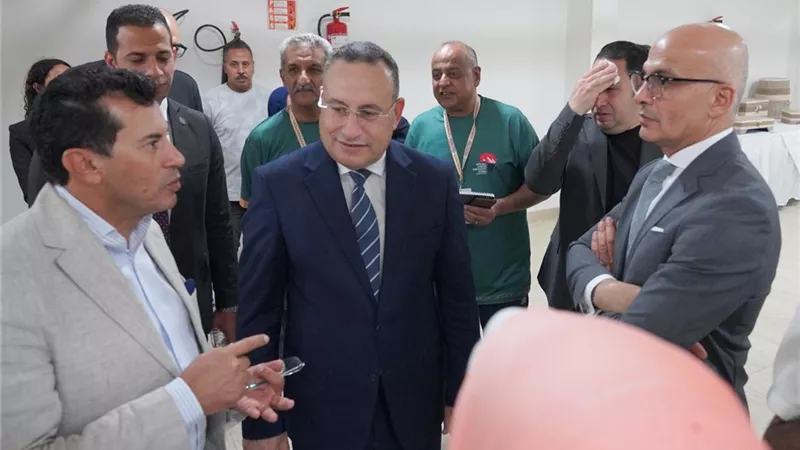 قنصوة يتفقد المدينة الجامعية للطلاب ويشيد بجاهزية المنشآت والخدمات المقدمة