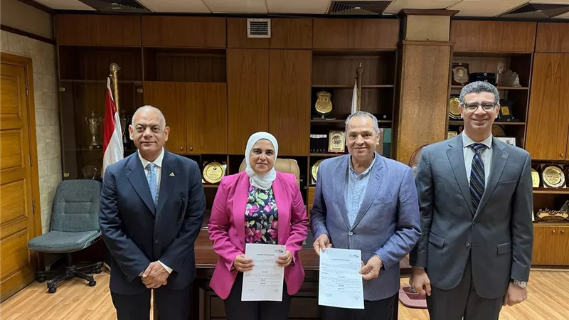تعاون بين هندسة بنها والأبنية التعليمية في أبحاث التربة