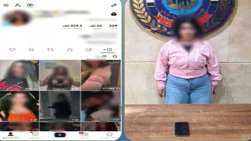 ضبط صانعة محتوى بأكتوبر لنشر مقاطع «خادشة للحياء» على مواقع التواصل