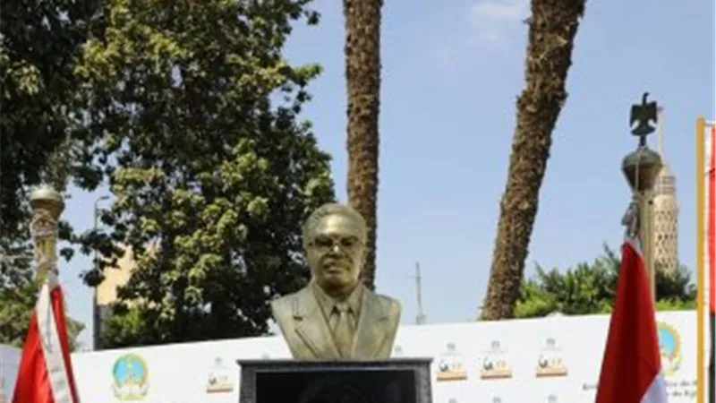 إقامة تمثال لأنطونيو أجوستينو نيتو أول رئيس لجمهورية أنجولا بالزمالك