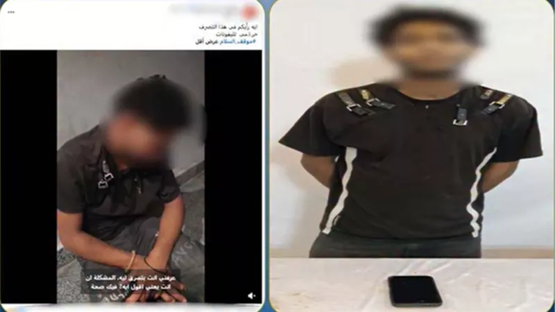 «الأهالي مسكوه».. ضبط عاطل حاول سرقة هاتف شاب داخل موقف بالسلام