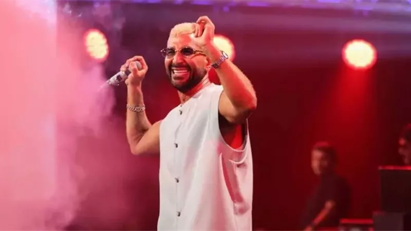 أحمد سعد يغني لكاظم الساهر في أبوظبي: «أنا مش بتاع حزن»
