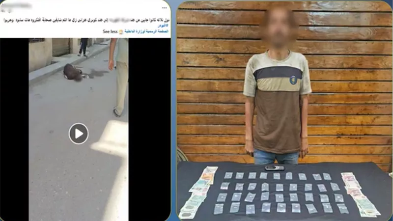 ضبط عاطل بـ«البودر» بعد ظهوره تحت تأثير المخدرات بالقليوبية