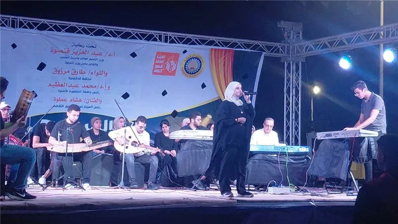 لقاءات توعوية وشعر وعروض فنية في انطلاق قافلة قصور الثقافة بجامعة المنصورة