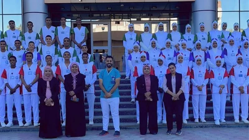 بدء اختبارات كشف الهيئة للمتقدمين بمعاهد الرعاية الفنية للتمريض بالأقصر 