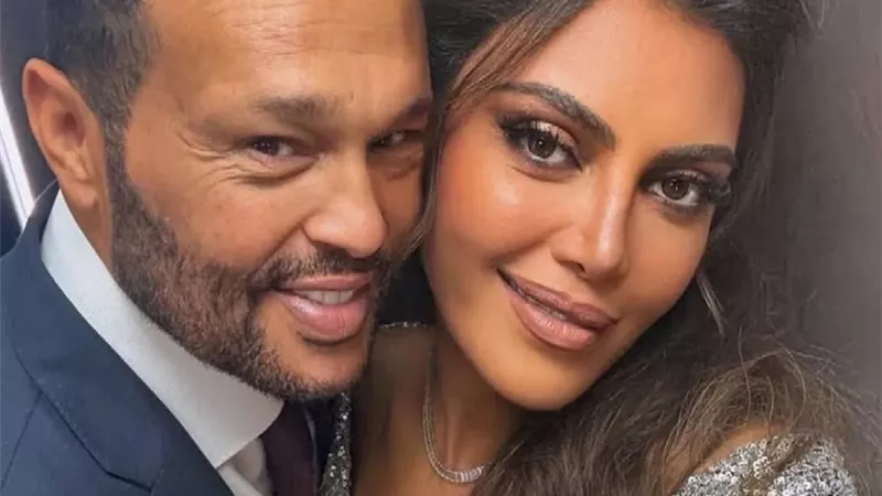 محمد حلاوة لـ ريهام حجاج عيد ميلادها: أنتِ كل شيء بالنسبة لي