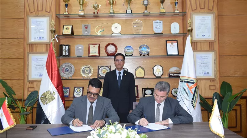 بروتوكول تعاون بين جامعة بنها وشركة مياه القليوبية في التدريب والبحث العلم