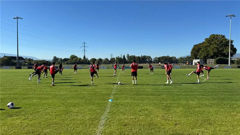 منتخب الناشئين يؤدي مرانه الرئيسي استعدادًا لمواجهة كوريا في بطولة الصداقة