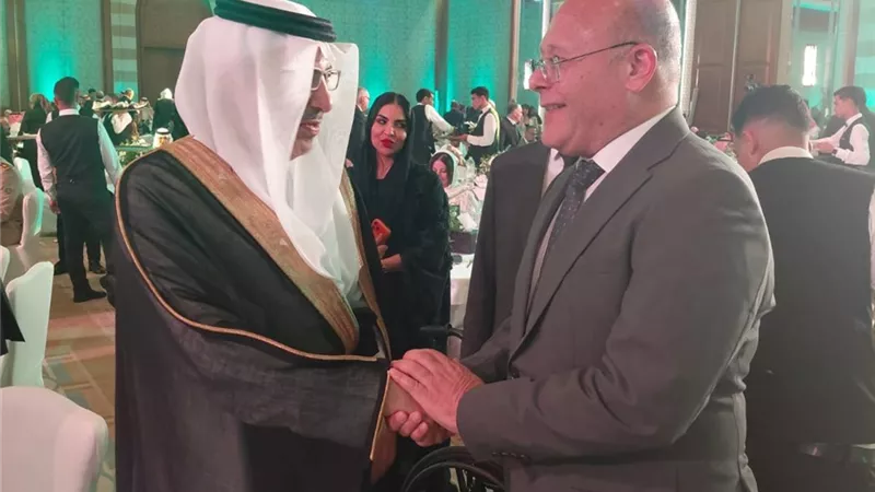 رئيس جامعة سوهاج يشارك في احتفالات السفارة السعودية باليوم الوطني الـ96