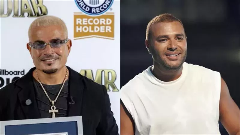 «دائمًا بنفتخر بيك».. رامي صبري يحتفل بإنجاز جديد لعمرو دياب