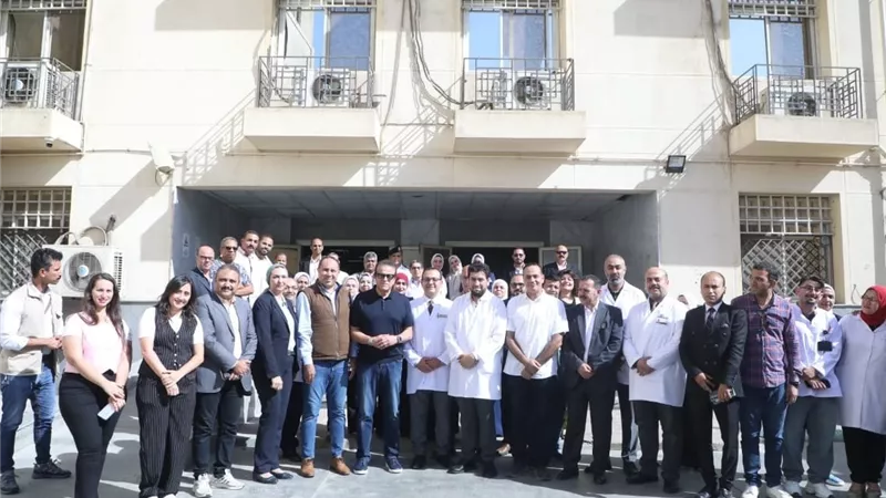 وزير الصحة يفتتح أقسامًا ووحدات طبية متطورة بمستشفى مبرة مصر القديمة