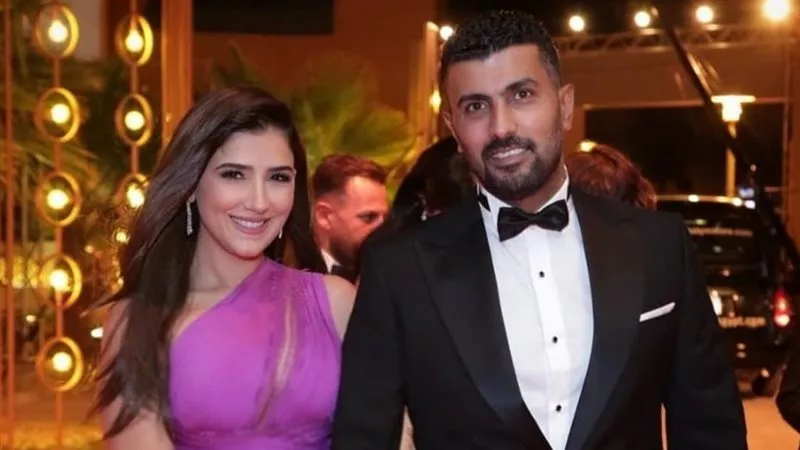 محمد سامي يحتفل بعيد ميلاد مي عمر برسالة رومانسية
