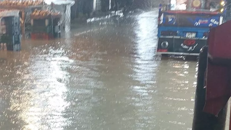 رجعت الشتوية.. الأمطار تضرب العجمي بمحافظة الإسكندرية