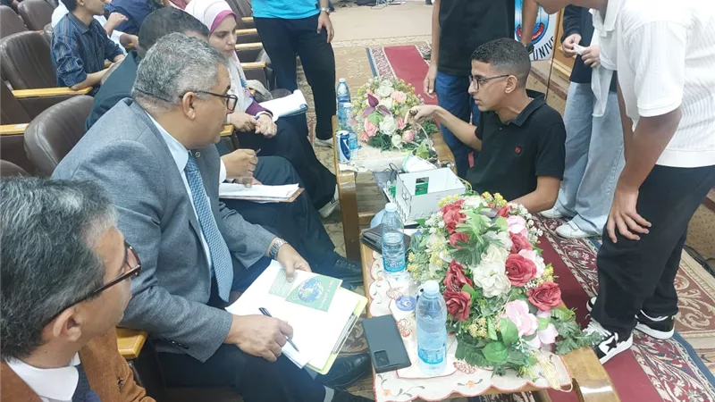 17 فريق من طلاب المدارس يتنافسون في مسابقة ناسا للتطبيقات الفضائية بجامعة قناة السويس