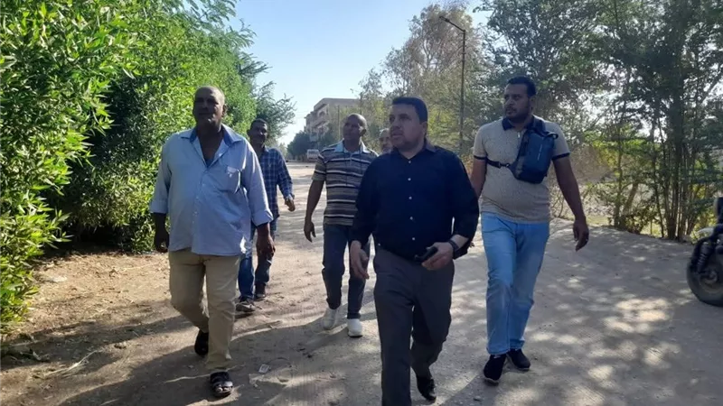 رئيس مدينة الطود يتابع أعمال إحلال وتجديد كوبري السلام 