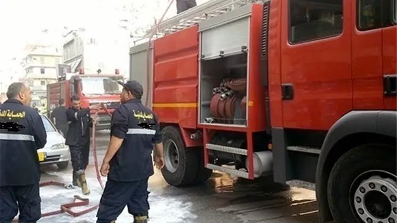 انتداب المعمل الجنائي لمعاينة حريق شقة سكنية في الإسكندرية