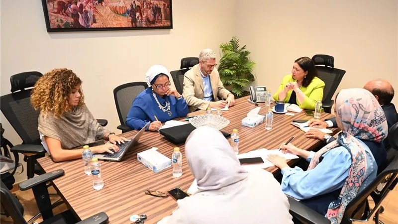 التضامن تلتقي بـ أدهم كساب بعد توليه منصبا بالوكالة الألمانية للتعاون الدولي