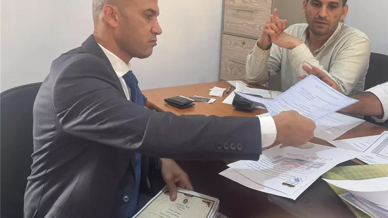  أحمد بدرة يتقدم بأوراق ترشحه عن حزب العدل في دائرة الغردقة ورأس غارب