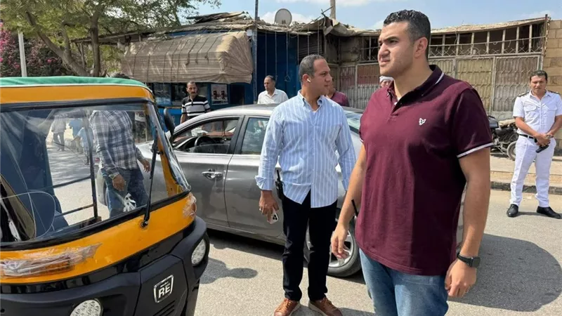 مباحث المعصرة تشن حملة أمنية موسعة لضبط الخارجين.. صور