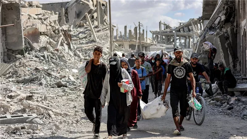 في كل خطوة وجع.. حكايات طريق «النزوح» من غزة|خاص