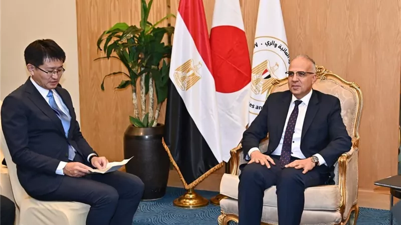 وزير الري: 90% نسبة التنفيذ  في مجموعة قناطر ديروط بالتعاون مع اليابان 