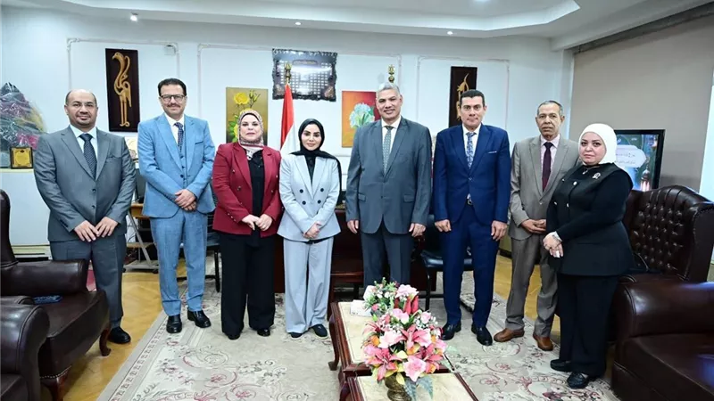 وزيرة الشؤون الاجتماعية وشؤون الأسرة والطفولة بدولة الكويت في ضيافة جامعة الفيوم