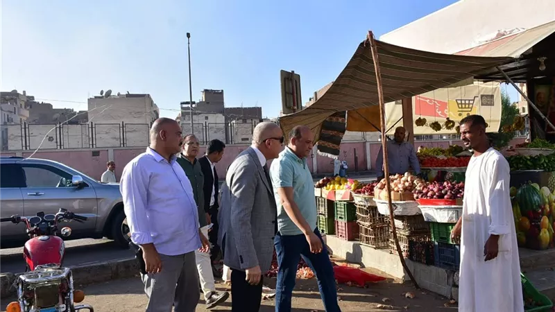 استعدادا للموسم السياحي.. محافظ الأقصر يتفقد في جولة مسائية بعض المواقع 