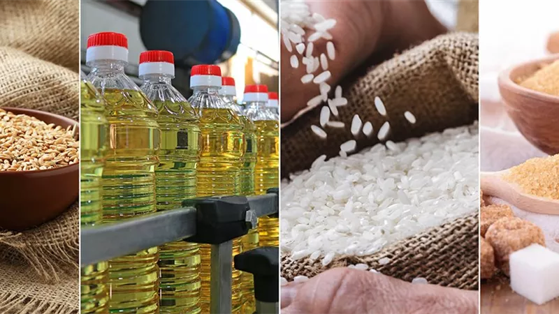 أسعار السلع الغذائية الأحد.. تراجع الزيت والسكر وارتفاع طفيف في الأرز والجبن