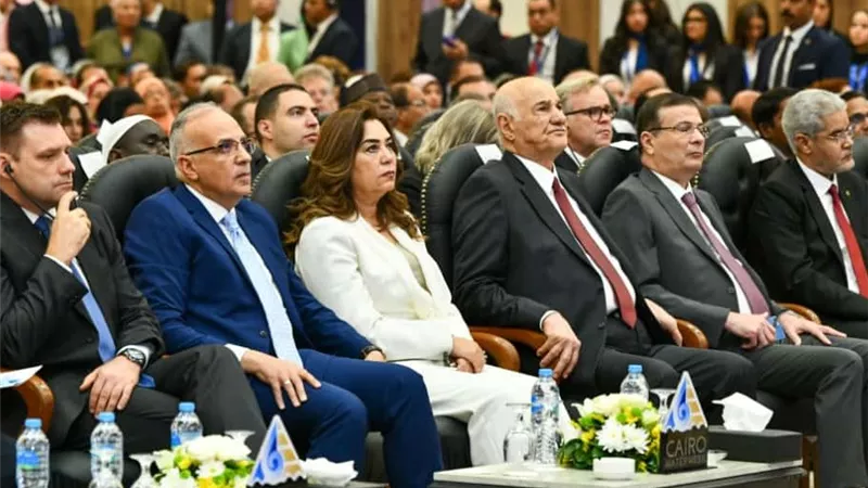وزيرة التنمية تفتتح أسبوع المياه وتوقع اتفاق بيئي مع سلوفاكيا