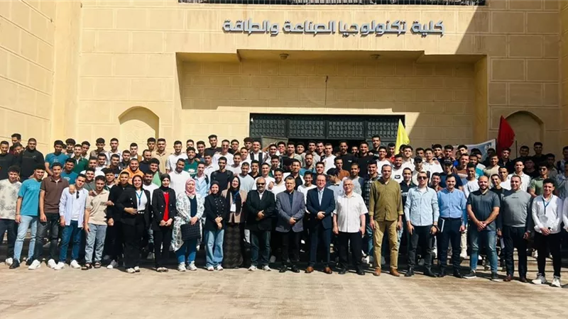 حفل استقبال للطلاب الجدد بجامعة الدلتا التكنولوجية بالمنوفية 