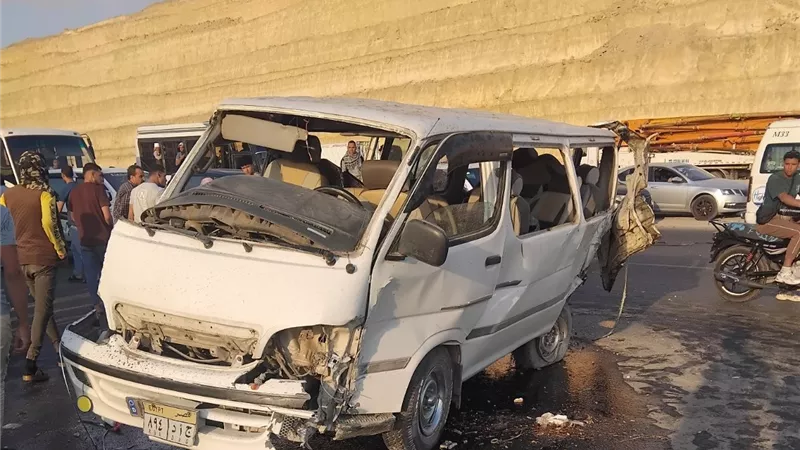 وفاة سيدة في حادث مروع على الطريق الدائري الأوسطي 