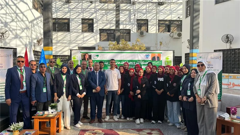 انطلاق الحملة الترويجية للبريد المصري بجامعة قناة السويس للتوعية بالخدمات المالية والرقمية