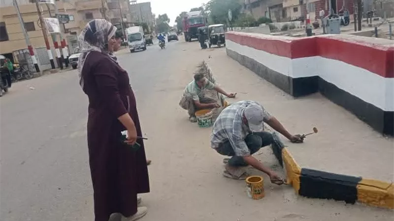 دسوق تتزين احتفالاً بالعيد القومي الـ 69 لمحافظة كفر الشيخ