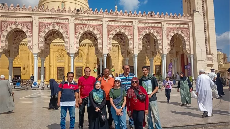 مسجد السيد البدوي وسبيل علي بك الكبير ضمن جولات ملتقى الغربية للرسم والتصوير 