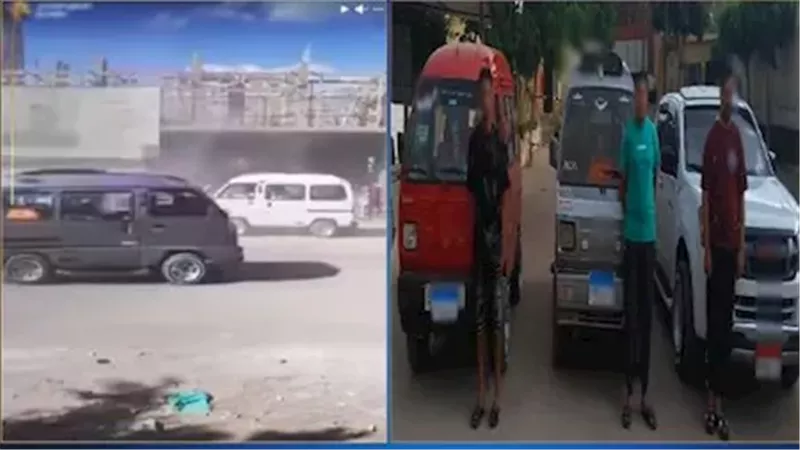 تفاصيل استعراض سيارات زفة في بسيون وضبط المتهمين بالمشاجرة